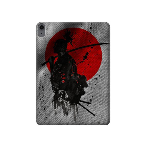 S3517 Japan Flag Samurai Hard Case For iPad Air (2020, 2022), Air 11 (2024,2025,2026), Pro 11 (2022)