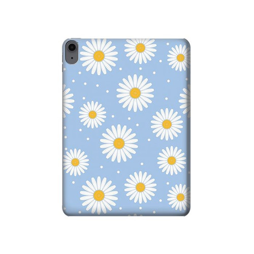 S3681 Daisy Flowers Pattern Hard Case For iPad Air (2022,2020, 4th, 5th), iPad Pro 11 (2022, 6th)