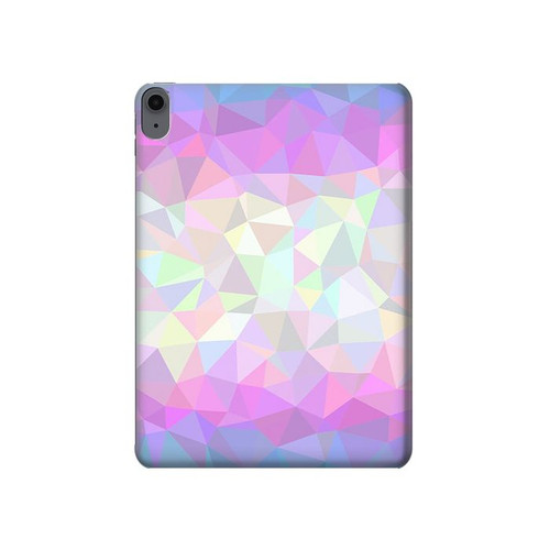 S3747 Trans Flag Polygon Hard Case For iPad Air (2022,2020, 4th, 5th), iPad Pro 11 (2022, 6th)