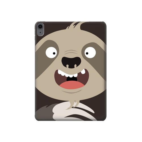 S3855 Sloth Face Cartoon Hard Case For iPad Air (2020, 2022), Air 11 (2024,2025,2026), Pro 11 (2022)