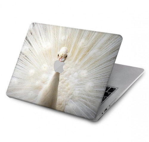 S1980 White Peacock Hard Case For MacBook Air 13″ (2022,2025) - A2681, A3113, A3240