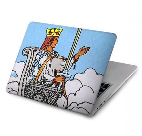 S3068 Tarot Card Queen of Swords Hard Case For MacBook Air 13″ (2022,2024) - A2681, A3113