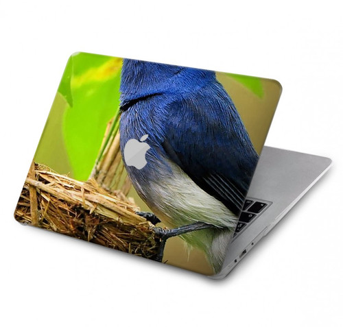 S3839 Bluebird of Happiness Blue Bird Hard Case For MacBook Air 13″ (2022,2024) - A2681, A3113