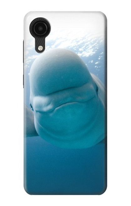 S1801 Beluga Whale Smile Whale Case For Samsung Galaxy A03 Core