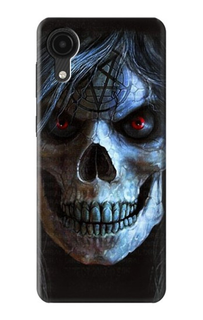 S2585 Evil Death Skull Pentagram Case For Samsung Galaxy A03 Core