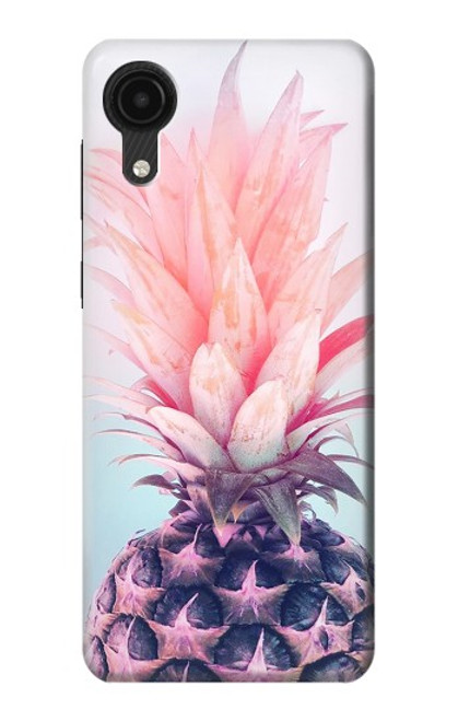 S3711 Pink Pineapple Case For Samsung Galaxy A03 Core