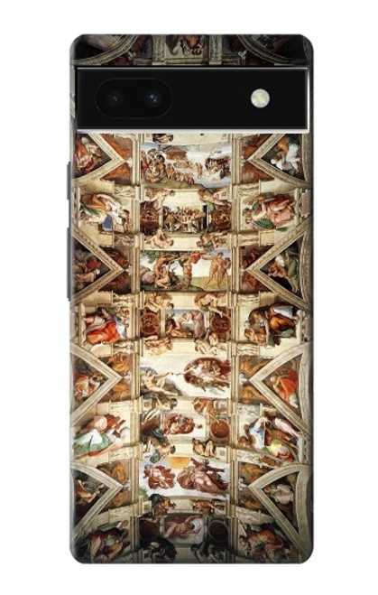 S0177 Michelangelo Chapel ceiling Case For Google Pixel 6a