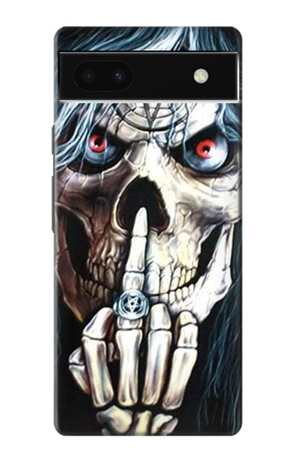 S0222 Skull Pentagram Case For Google Pixel 6a