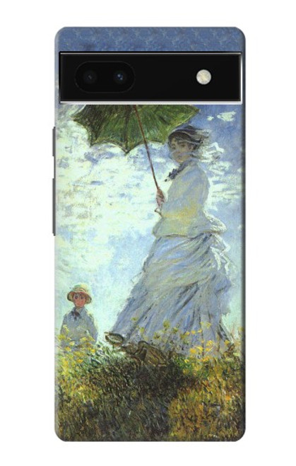 S2415 Claude Monet Woman with a Parasol Case For Google Pixel 6a