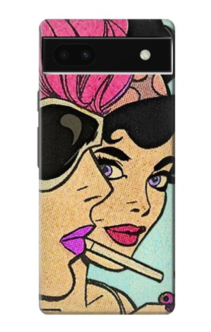 S3171 Girls Pop Art Case For Google Pixel 6a