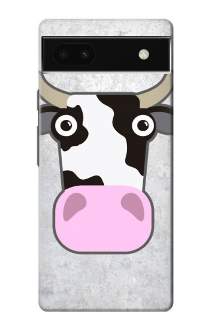 S3257 Cow Cartoon Case For Google Pixel 6a