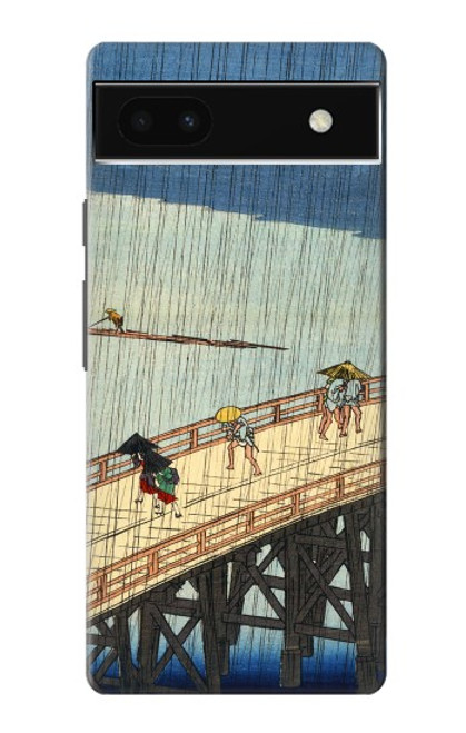 S3347 Utagawa Hiroshige Sudden shower Case For Google Pixel 6a