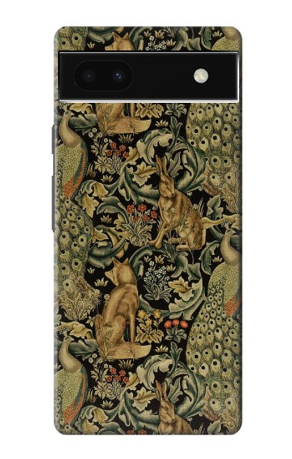 S3661 William Morris Forest Velvet Case For Google Pixel 6a