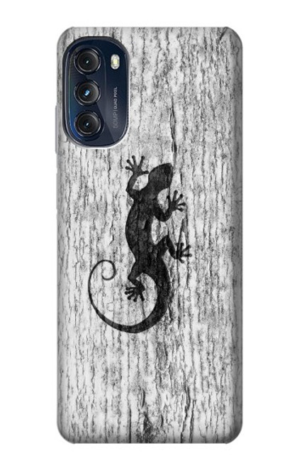 S2446 Gecko Wood Graphic Printed Case For Motorola Moto G (2022)