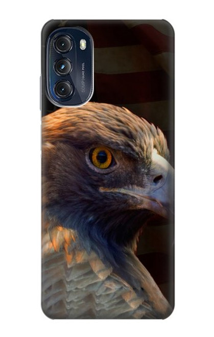 S3376 Eagle American Flag Case For Motorola Moto G (2022)