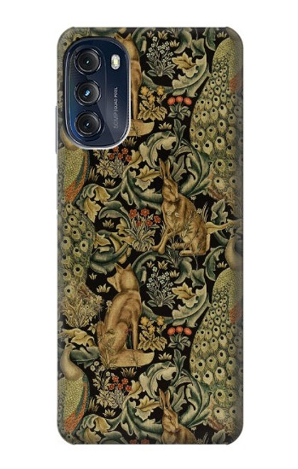 S3661 William Morris Forest Velvet Case For Motorola Moto G (2022)