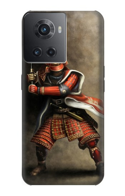 S0796 Japan Red Samurai Case For OnePlus Ace