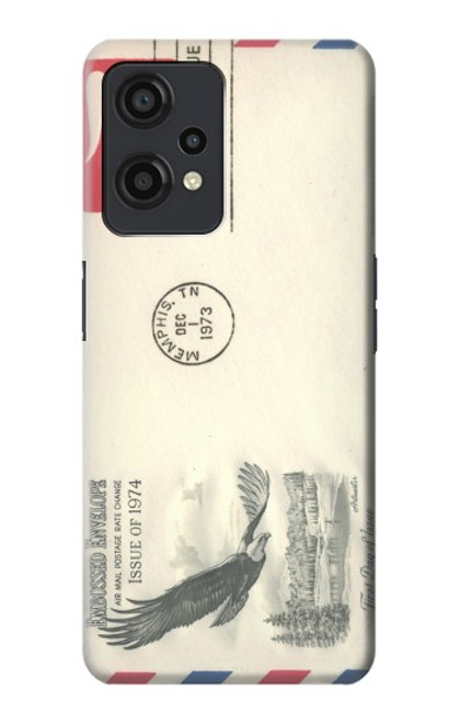 S3551 Vintage Airmail Envelope Art Case For OnePlus Nord CE 2 Lite 5G