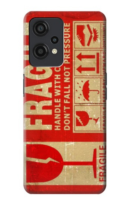 S3552 Vintage Fragile Label Art Case For OnePlus Nord CE 2 Lite 5G