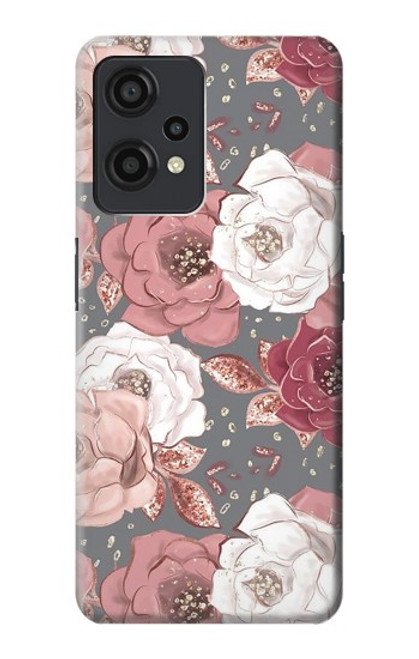 S3716 Rose Floral Pattern Case For OnePlus Nord CE 2 Lite 5G
