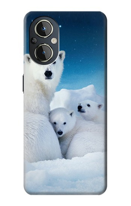 S0285 Polar Bear Family Arctic Case For OnePlus Nord N20 5G