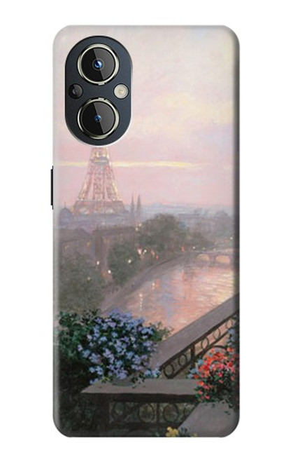 S1443 Terrace in Paris Eifel Case For OnePlus Nord N20 5G