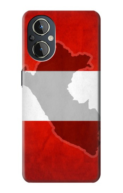 S3018 Peru Flag Case For OnePlus Nord N20 5G