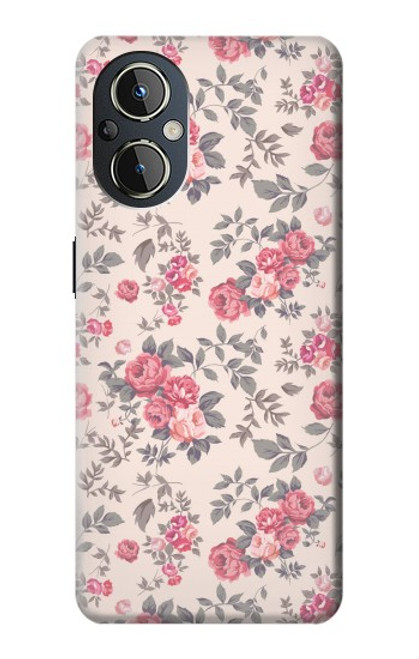 S3095 Vintage Rose Pattern Case For OnePlus Nord N20 5G