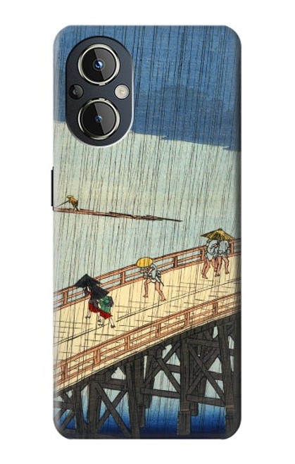 S3347 Utagawa Hiroshige Sudden shower Case For OnePlus Nord N20 5G