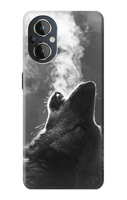 S3505 Wolf Howling Case For OnePlus Nord N20 5G