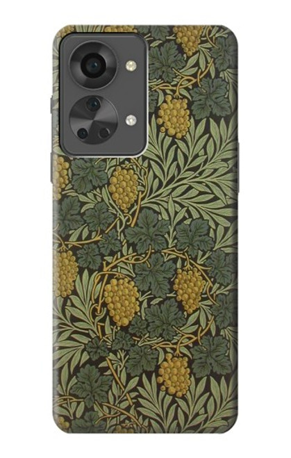 S3662 William Morris Vine Pattern Case For OnePlus Nord 2T