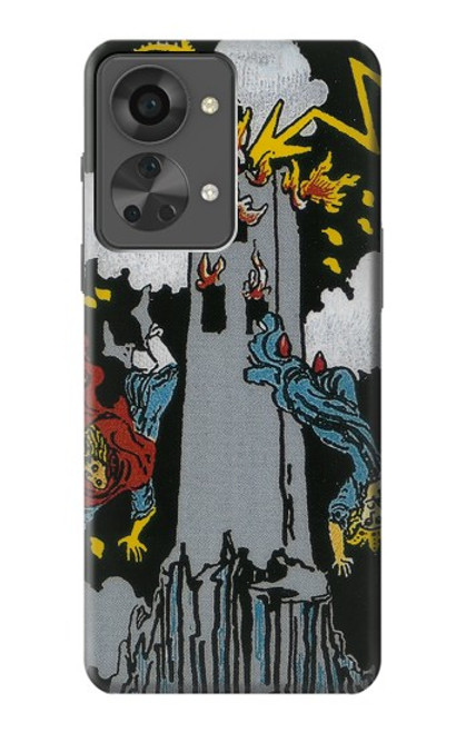 S3745 Tarot Card The Tower Case For OnePlus Nord 2T