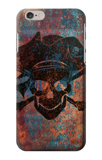 S3895 Pirate Skull Metal Case For iPhone 6 6S