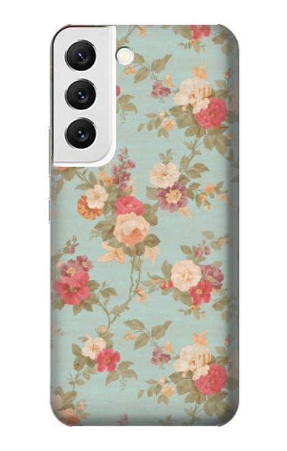 S3910 Vintage Rose Case For Samsung Galaxy S22