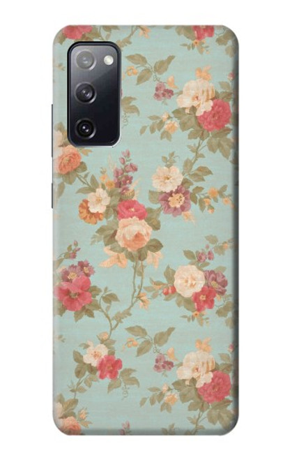 S3910 Vintage Rose Case For Samsung Galaxy S20 FE