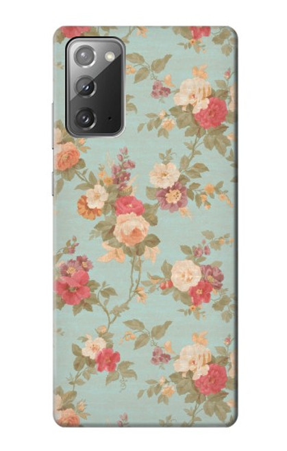 S3910 Vintage Rose Case For Samsung Galaxy Note 20