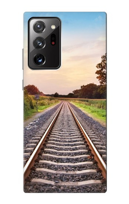 S3866 Railway Straight Train Track Case For Samsung Galaxy Note 20 Ultra, Ultra 5G