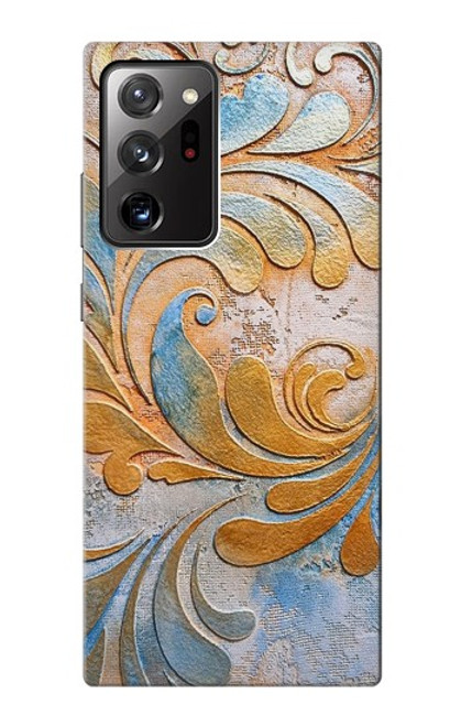 S3875 Canvas Vintage Rugs Case For Samsung Galaxy Note 20 Ultra, Ultra 5G