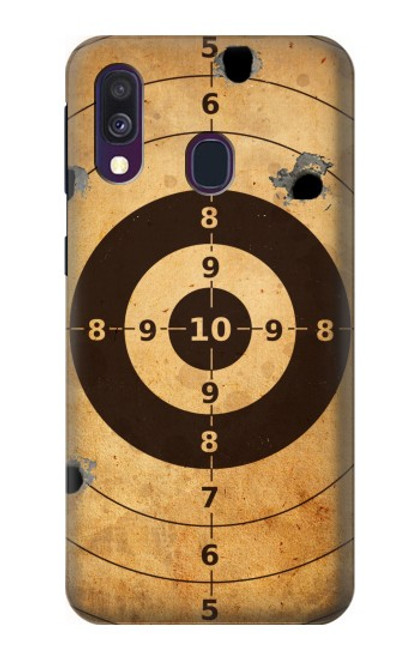 S3894 Paper Gun Shooting Target Case For Samsung Galaxy A40