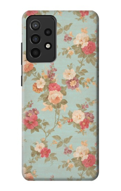 S3910 Vintage Rose Case For Samsung Galaxy A52, Galaxy A52 5G