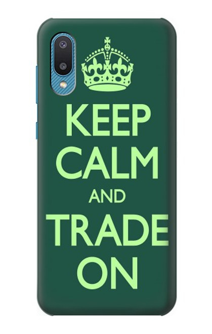 S3862 Keep Calm and Trade On Case For Samsung Galaxy A04, Galaxy A02, M02