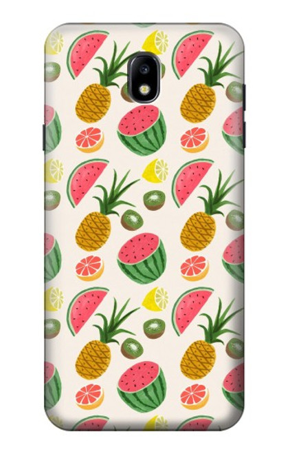 S3883 Fruit Pattern Case For Samsung Galaxy J7 (2018), J7 Aero, J7 Top, J7 Aura, J7 Crown, J7 Refine, J7 Eon, J7 V 2nd Gen, J7 Star