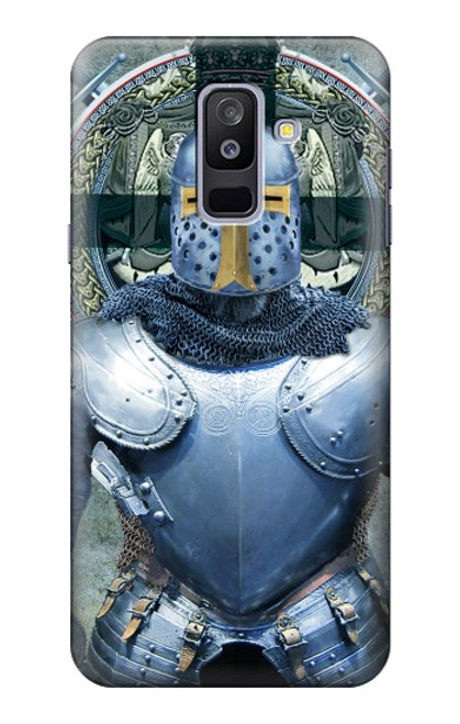 S3864 Medieval Templar Heavy Armor Knight Case For Samsung Galaxy A6+ (2018), J8 Plus 2018, A6 Plus 2018