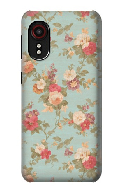 S3910 Vintage Rose Case For Samsung Galaxy Xcover 5