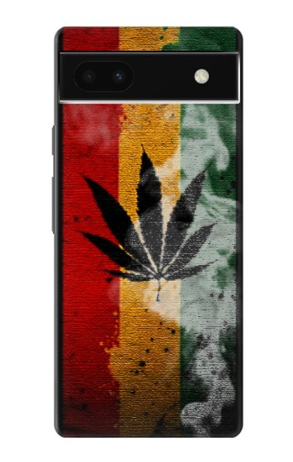 S3890 Reggae Rasta Flag Smoke Case For Google Pixel 6a