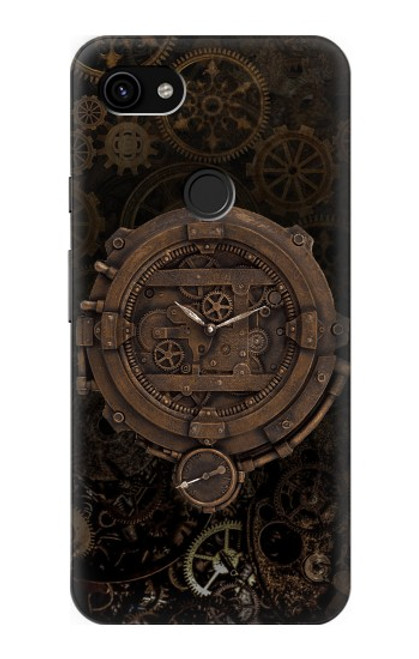 S3902 Steampunk Clock Gear Case For Google Pixel 3a XL