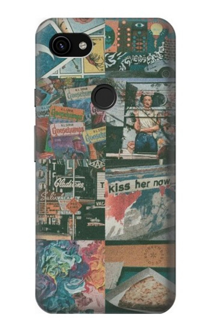 S3909 Vintage Poster Case For Google Pixel 3a XL