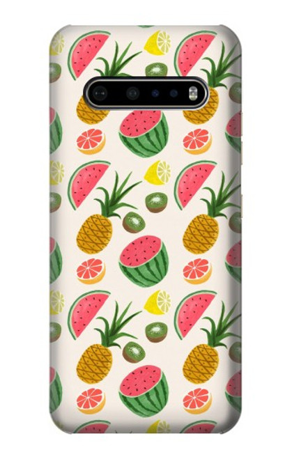 S3883 Fruit Pattern Case For LG V60 ThinQ 5G