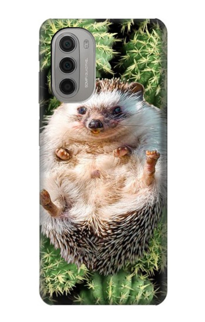 S3863 Pygmy Hedgehog Dwarf Hedgehog Paint Case For Motorola Moto G51 5G