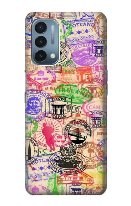 S3904 Travel Stamps Case For OnePlus Nord N200 5G